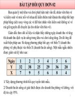 BÀI TẬP HỒI QUY ĐƠN 02