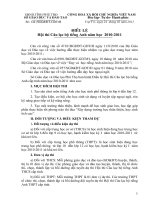 thể lệ cuộc thi CLB Tiếng Anh năm 2010