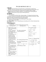 Giáo án giải tích 12  ôn tập và kiểm tra 1 tiết chương II