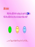 Nhân một số TP với 1 số tự nhiên