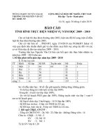 BC THỰC HIỆN NHIỆM VỤ NĂM HỌC