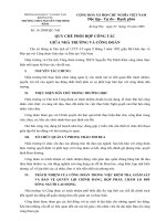 Quy chế phối hợp giữa nhà trường và công đoàn