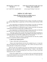 Hướng dẫn quy định mức BC các trường MN