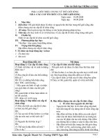 Giáo Án Sinh Học Lớp 10_Ban cơ bản