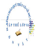 NHIỆT NĂNG(VẬT LÝ 8)