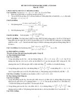 Đề thi Toán ĐH A,B,D 2010