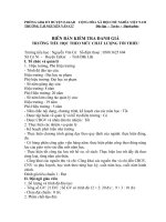 BIÊN BẢN KIỂM TRA CHUẨN MỨC 2