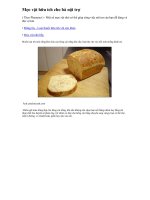 Mẹo vặt hữu ích cho bà nội trợ