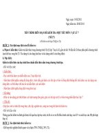 Đe kiem tra 1tiet vat ly 7(tiet 27) bien soan theo PP moi