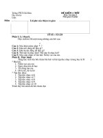 kiểm tra 1 tiết lịch sử 7