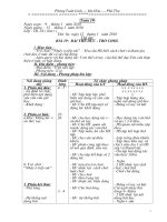 GIAO AN THE DUC LOP I HOC KY II CHUAN KHONG CAN CHINH.TUAN LINH HA HOA