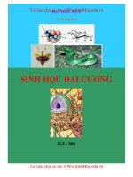 giáo trình sinh học đại cương