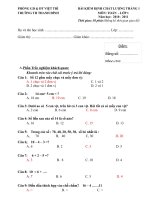 KTGK II lớp 1 toán.hay