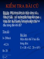 BÀI 4 ĐOẠN MẠCH NỐI TIẾP