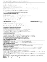 điền khuyết: ôn tập chương lượng tử và vật lí hạt nhân