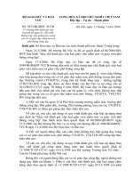 Công văn Số: 5875/BGDĐT-TCCB V/v hướng dẫn đánh giá xếp loạicán bộ quản lý....