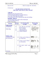 Tuần 25 TD lớp 2