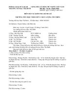 bien bản KT trường chuẩn