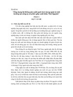 Tìm hiểu quy trình Sản xuất sạch hơn ở Việt Nam, liên hệ về quá trình trồng cà chua