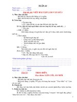 Văn 6 Tuan 13,14,15