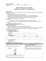 Tiết 50- Hiện tượng quang điện