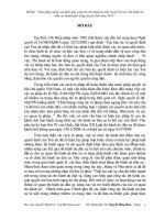 “Giải pháp nâng cao hiệu quả công tác thi hành án dân sự tại Chi cục thi hành án dân sự thành phố Long Xuyên đến năm 2015