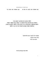 Tài liệu bồi dưỡng biên soạn đề kiểm tra ...