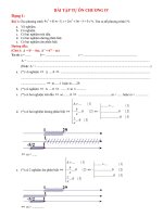 Một số bài tập tham số chương 4