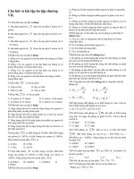 ôn tập chương vật lý hạt nhân