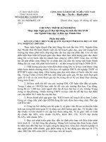 CV số 161/SGD&ĐT V/v chương trình hành động thực hiện NQ Đại hội Đảng bộ tỉnh lần thứ XVII của ngành GD&ĐT