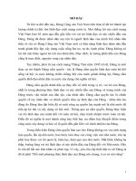 Giải pháp đổi mới phương thức lãnh đạo của Đảng bộ xã Hòa Bình huyện Chợ Mới trong tình hình hiện nay