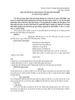 đề cương hội thi tìm hiểu sức khỏe