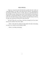 chức năng cơ bản nhất của thị trường tài chính