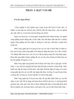 SKKN Sử dụng hợp lí và hiệu quả thiết bị dạy học trong môn Công nghệ lớp 8