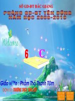 Tiet 29. Bai 25. On tap ch­uong III