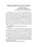 Đánh giá khả năng ức chế sự phát triển dòng tế bào và khảo sát tác dụng của EGCG chè xanh gây chết tế bào theo chương trình (apoptosis) trên dòng tế bào ung thư vú
