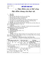 Giáo án  Sinh học 6  chuẩn mới 2011