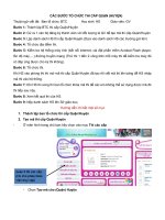 CÁC BƯỚC TỔ CHỨC THI VIOLYMPIC CẤP QUẬN