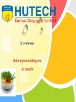 thuyết trình marketing