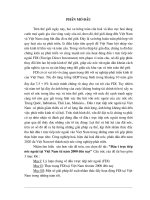 Thực trạng FDI tại Việt Nam từ năm 2000 đến nay