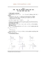 Ứng dụng tam thức bậc 2 giải toán