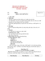 Giáo án  Sinh học 8  chuẩn mới 2011