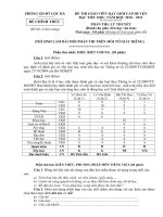 ĐỀ THI KIẾN THỨC GVG HUYỆN LỘC HÀ (2010-2011)