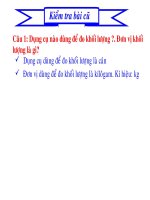 BÀI 6 LỰC - HAI LỰC CÂN BẰNG