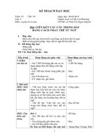 luyện từ và câu lớp 5 - liên kết câu bằng thay thế từ  ngữ