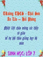 BÀI 25: Nhện và sự đang dạng của lớp Hình nhện