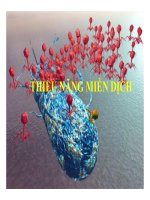 Bài giảng Thiểu năng miễn dịch