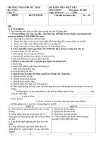 KT 1 TIẾT GDCD 9 HỌC KỲ II