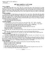 Đề HSG hóa số 23