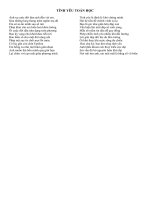 Tình Yêu Toán Học